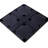 Black Garden Planter - Raised With Drainage 15.7"X15.7"X27.7" Ideal For Planting Your Favorite Vegetables, Flowers, Herbs Beds Black, System Included Outdoor Vegetable, Flower, Herb Gardening-1672703755-1672703754