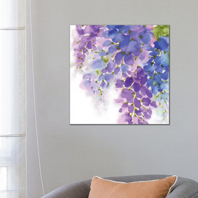 Wisteria I by Eva Watts - Wrapped Canvas Gallery-Wrapped Canvas Giclée