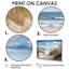«Tranquility Path To Dune Beach I - Coastal Beach Sand», reproduction sur toile encadrée-367712445-398222474-398222475