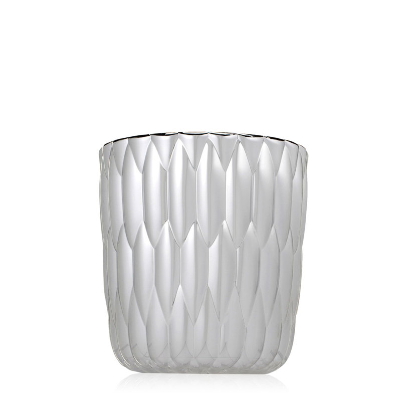 Vase de table Jelly, Chrome