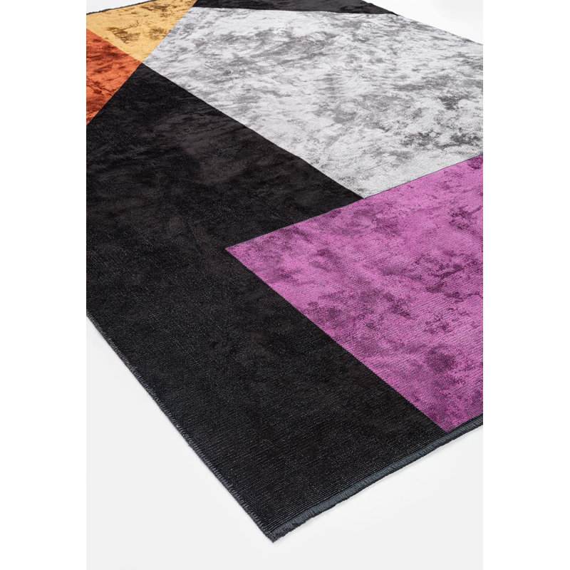 Rapture Abstract Area Rug, Rectangle 9' x 12'