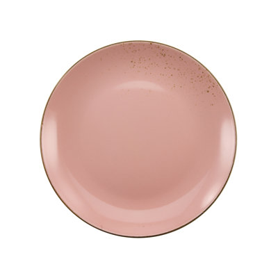 Rose 6 Piece Dinner Plate Set