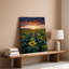 Toile, "Un vaste champ de tournesols s'étendant à l'horizon"-599448133
