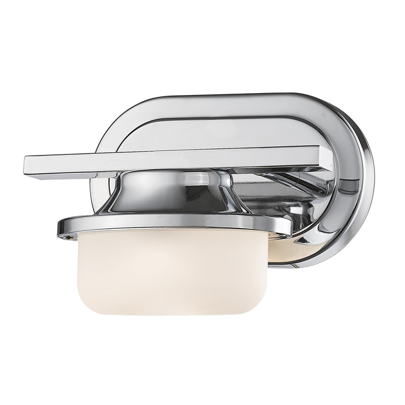 Applique murale articulée 1 lumière DEL Hymel, Chrome