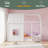 Twin Size House Floor Bed With 7 Colors LED Light-1704296916
