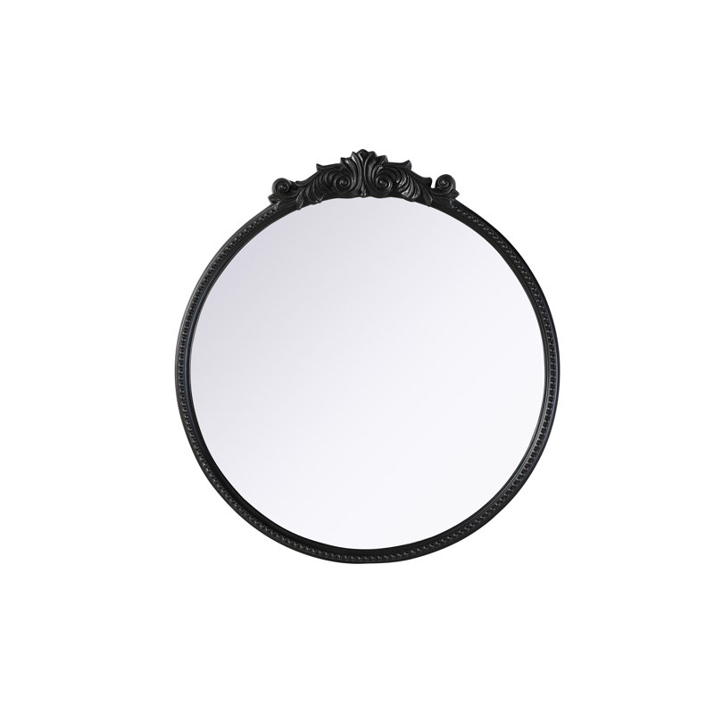 Miroir Monikah, Bronze vintage, 38 po x 36 po