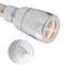 Pomme de douche réglable pomme de douche fixe chromée 4,4 po