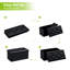 Repose-pieds de rangement pliable de 30 pouces, banc de rangement de 80 L, repose-pieds en similicuir avec siège rembourré-536273540