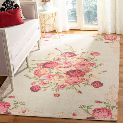 Mehvish Vintage Performance Floral Rug