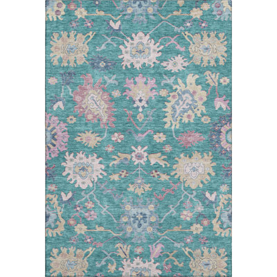 Premium Machine Washable Gurubaksh AMF1154 Global Rug