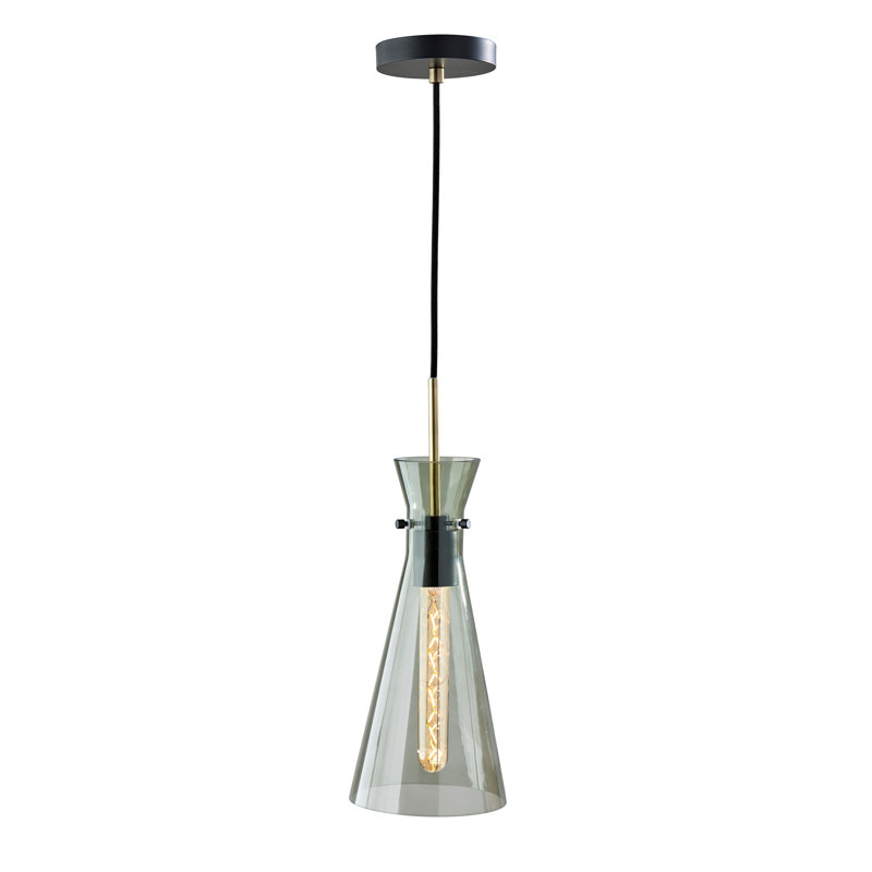 Luminaire suspendu conique à 1 lumière Eske