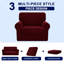 Stretch Separate Box Cushion Armchair Slipcover-1439288733