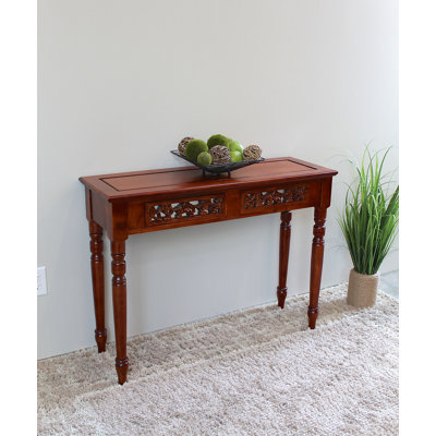 Aimiejit 42'' Solid Wood Console Table