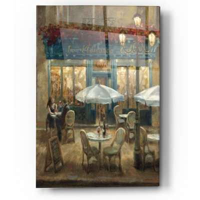 " Paris Cafe I Crop " by Danhui Nai