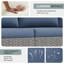 2-Person Outdoor Wicker Sofa Set With Cushion-2000019086