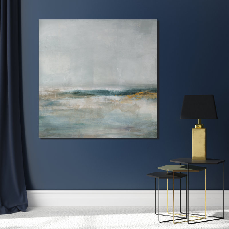 Aquatic Plains Print by James McAllen, Knife Gel, 54" H x 54" W
