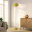 Lampe sur pied industrielle avec abat-jour industriel en métal pastel-238783770