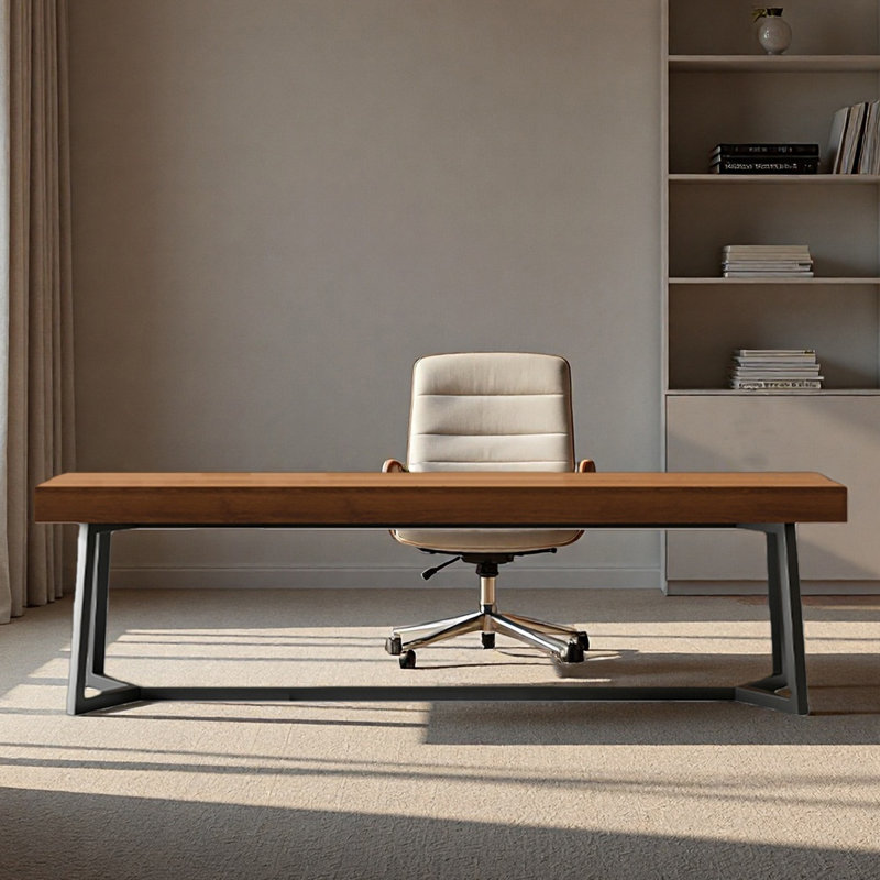 Bureau d'ordinateur Iokaste, H 29,53 po x l 86,61 po x P 31,50 po