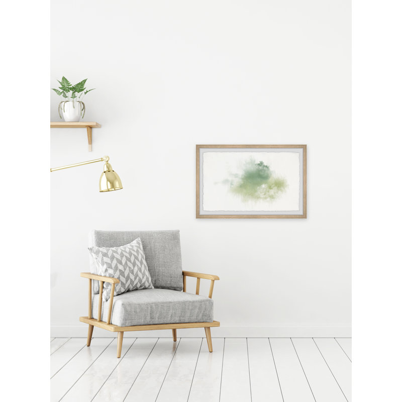 «Green Woodlands», reproduction encadrée, H 8 po x l 12 po x P 1,5 po