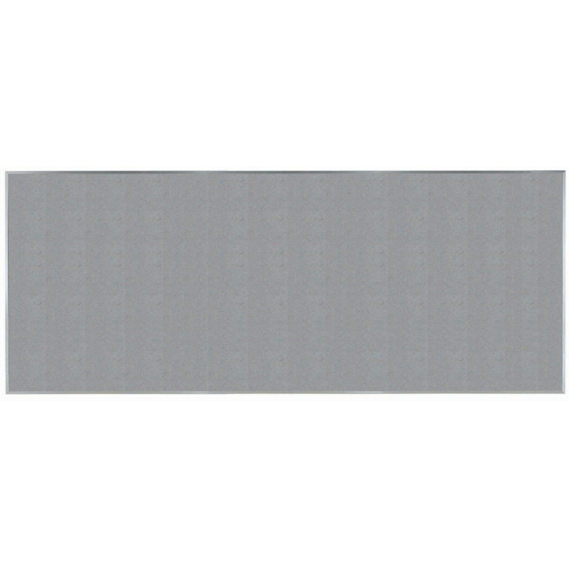 Wall Cork Bulletin Board, 48" H x 120" W, Hot Salsa