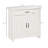 Barn Door Style Laundry Room Cabinet, 32" Deep, White Wash, Ample Storage Space Kitchen Sideboard With Door, 31.5" W, And Adjustable Shelving