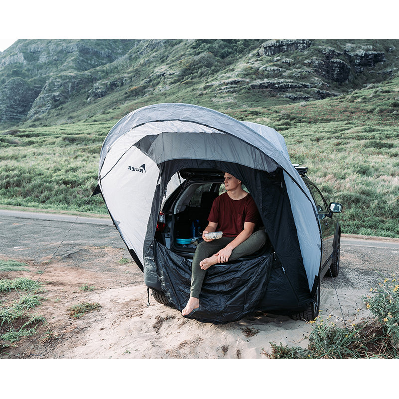 Gray Three Season SUV Tailgate Tent with Carry Bag