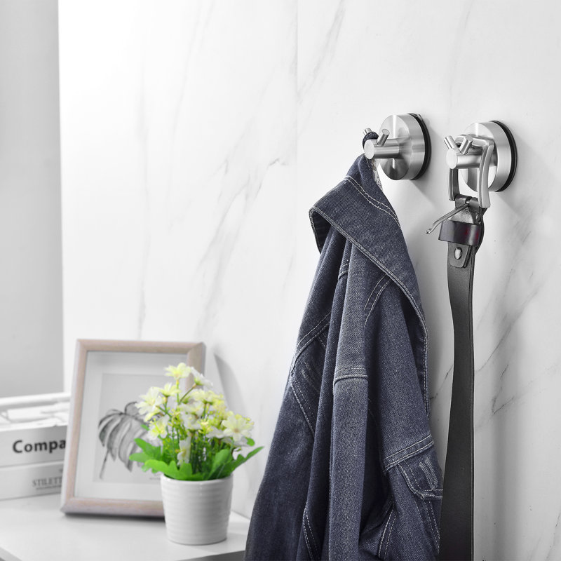 ABTIABGY Hooks, Brushed Nickel