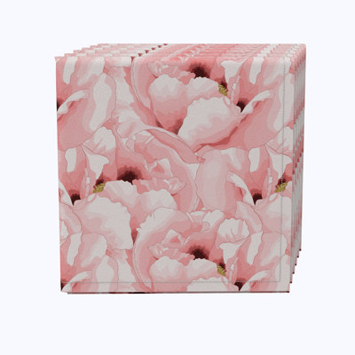 100% Cotton Floral Square Napkin