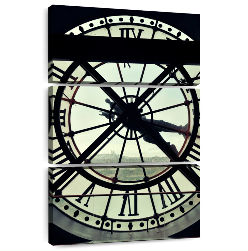 Kerner Musee D'Orsay Clock, 74" H x 48" W