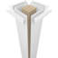 Ensemble de colonne carrée Endura-Craft