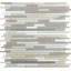 Infinity™ 12" x 12" Glass Linear Mosaic Tile