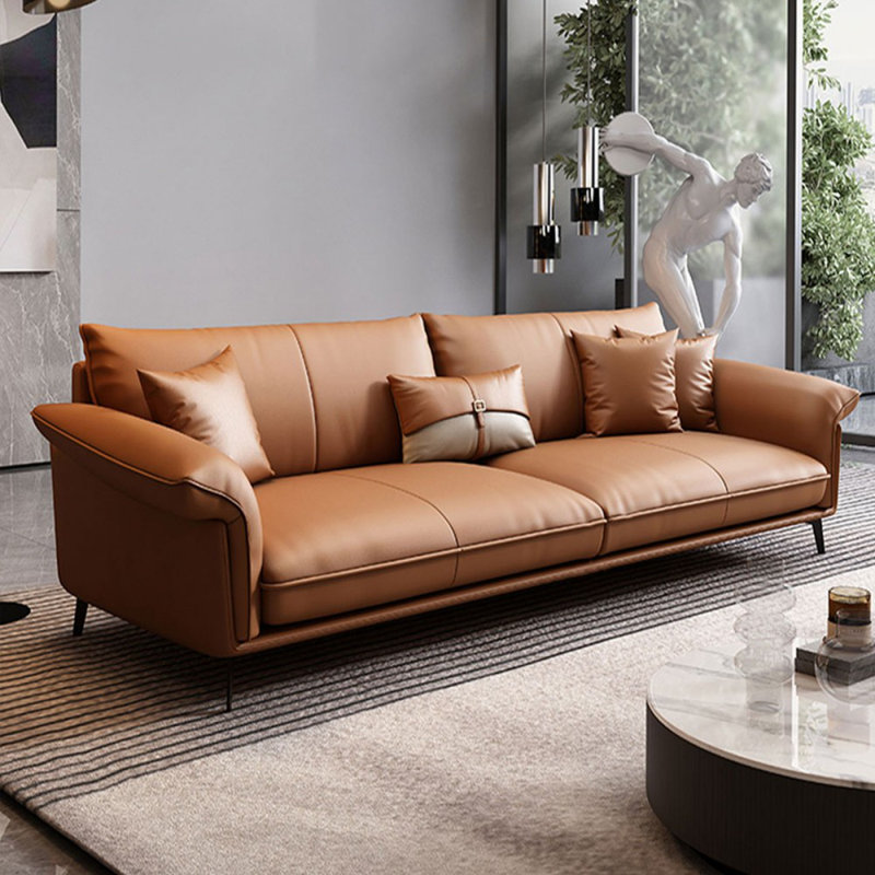 Canapé modulaire 84,65 po, Orange