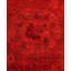 Tapis de couloir rouge en laine 2 pi 7 po x 12 pi Huckstep