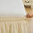 Cotton Ruffles Wrap Around Bed Skirts 17" Drop with Adjustable Elastic-135243475-135243473