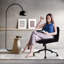 Milicent Armless Wide Desk Chair with Wheels-799725500-804155516