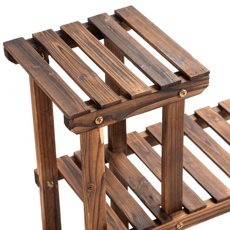 Siri Wood Plant Stand