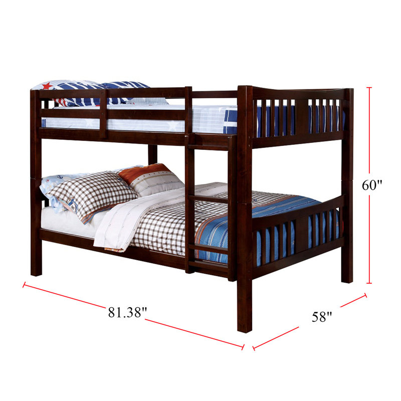 Benelli Kids Bunk Bed with Drawers, Full