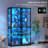 5-Shelve Glass Display Cabinet-1858032718