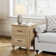 Ensemble de commode et table de chevet 4 pièces - Comprend deux commodes à 3 tiroirs et deux tables de chevet avec station de charge