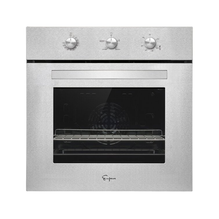 Empava 24 in. Single GAS Wall Oven with Convection in Stainless Steel, Stainless Steel-08