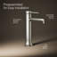 Robinet de lavabo vasque à poignée simple avec drain occasion-93399706-122720838