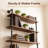 Gunas 6 Piece Solid Wood Shelf-1641100703