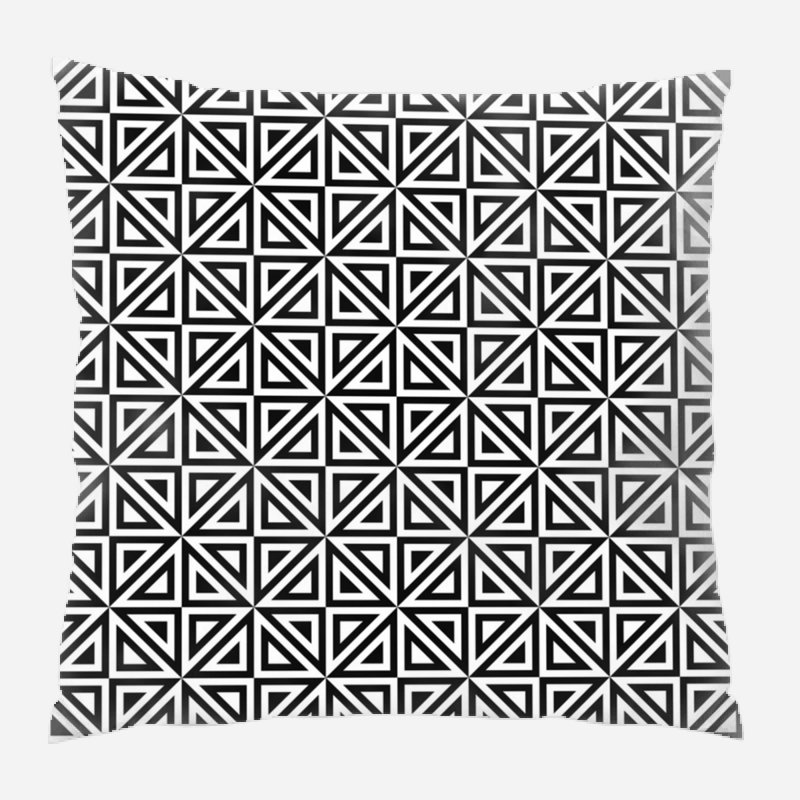 Coussin décoratif triangulaire, Intérieur