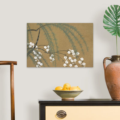 "Yanagi Sakura" par Kamisaka sekka-impression d’art graphique sur toile