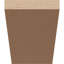 Queue de chevron Concord Woodgrain TimberThane, brun clair apprêté-88142043
