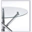 Ensemble de salle à manger de style Mid-Century avec plateau en verre, pieds en métal et tables de bout et tables basses polyvalentes pour 4 à 6 personnes