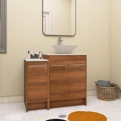 Meuble-lavabo simple avec plateau Dimitrinka 35,44