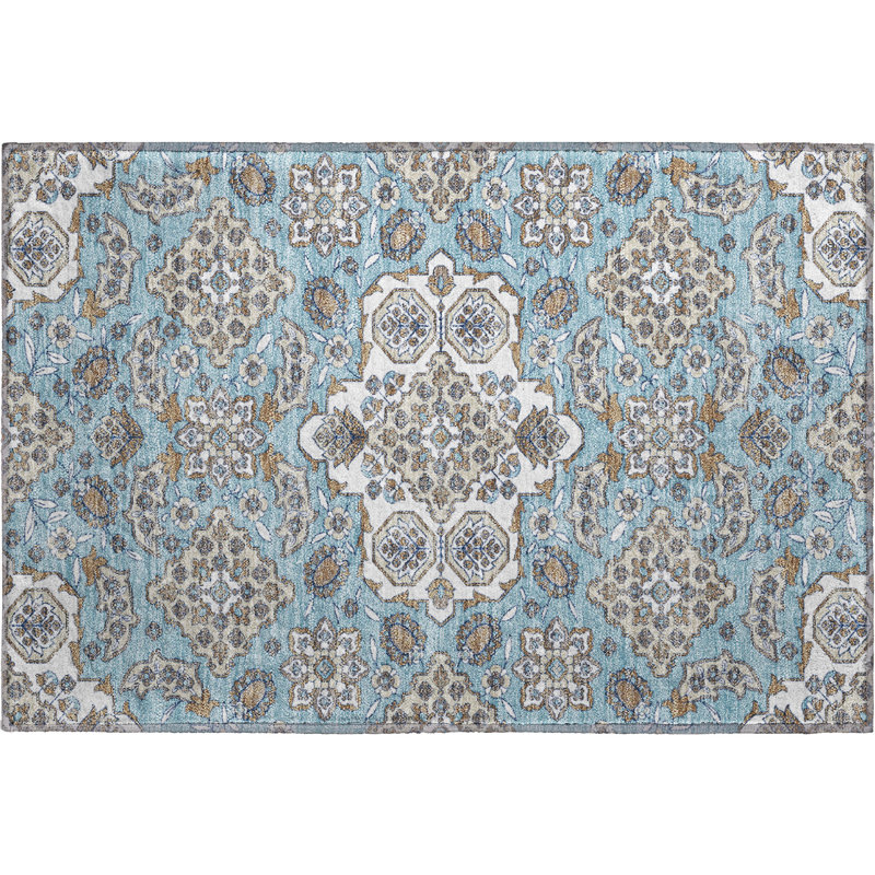 Tapis de qualité supérieure lavable à la machine Crestover AMF1853 Global, Rectangle 1 pi 8 po x 2 pi 6 po