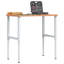 100cm W Solid Beech Wood Top Height-Adjustable Workbench