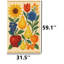 Tapis à fleurs et fruits Harvest Bounty